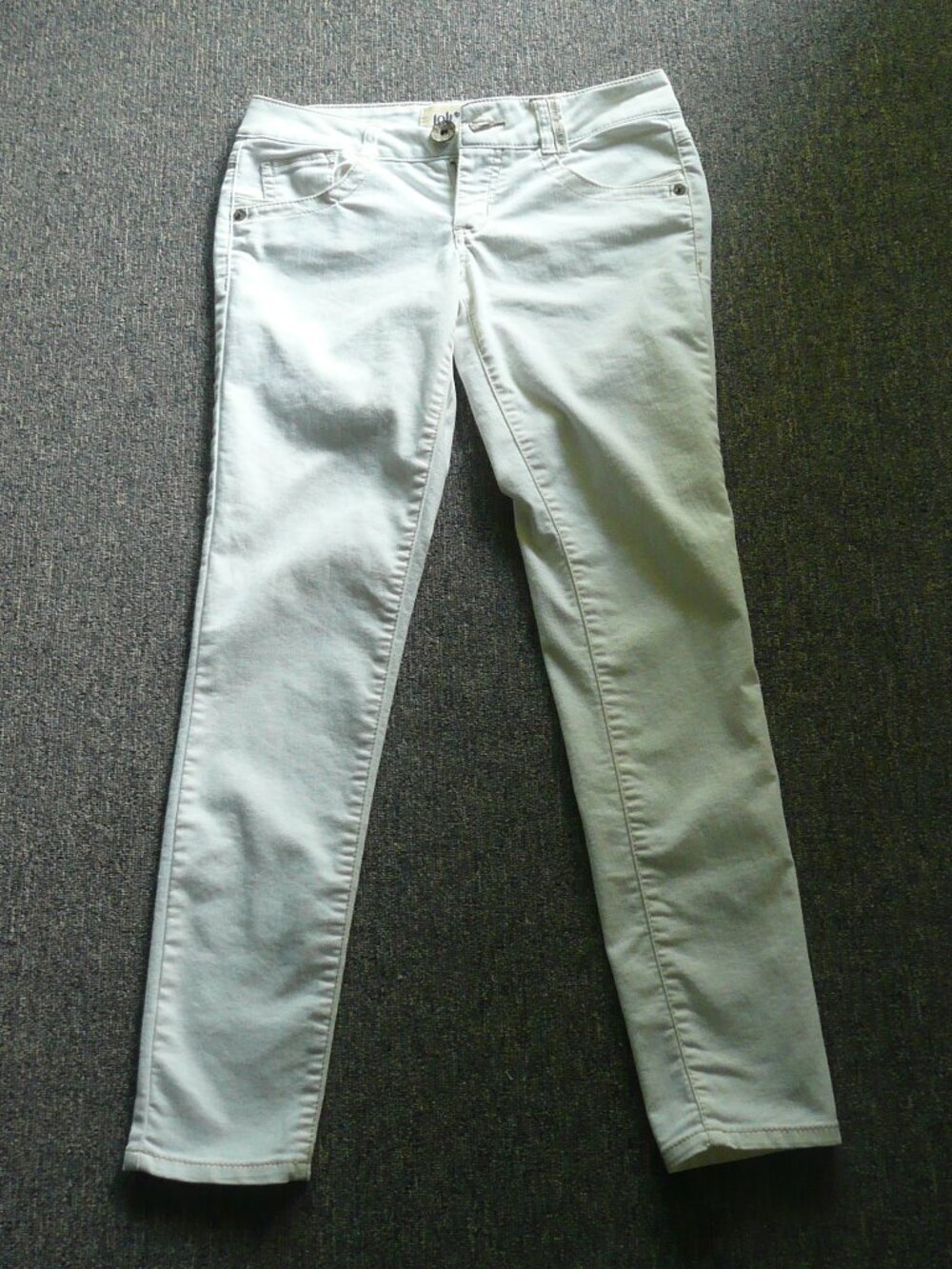 Womens JOLT White Jeans  Junior Size 7